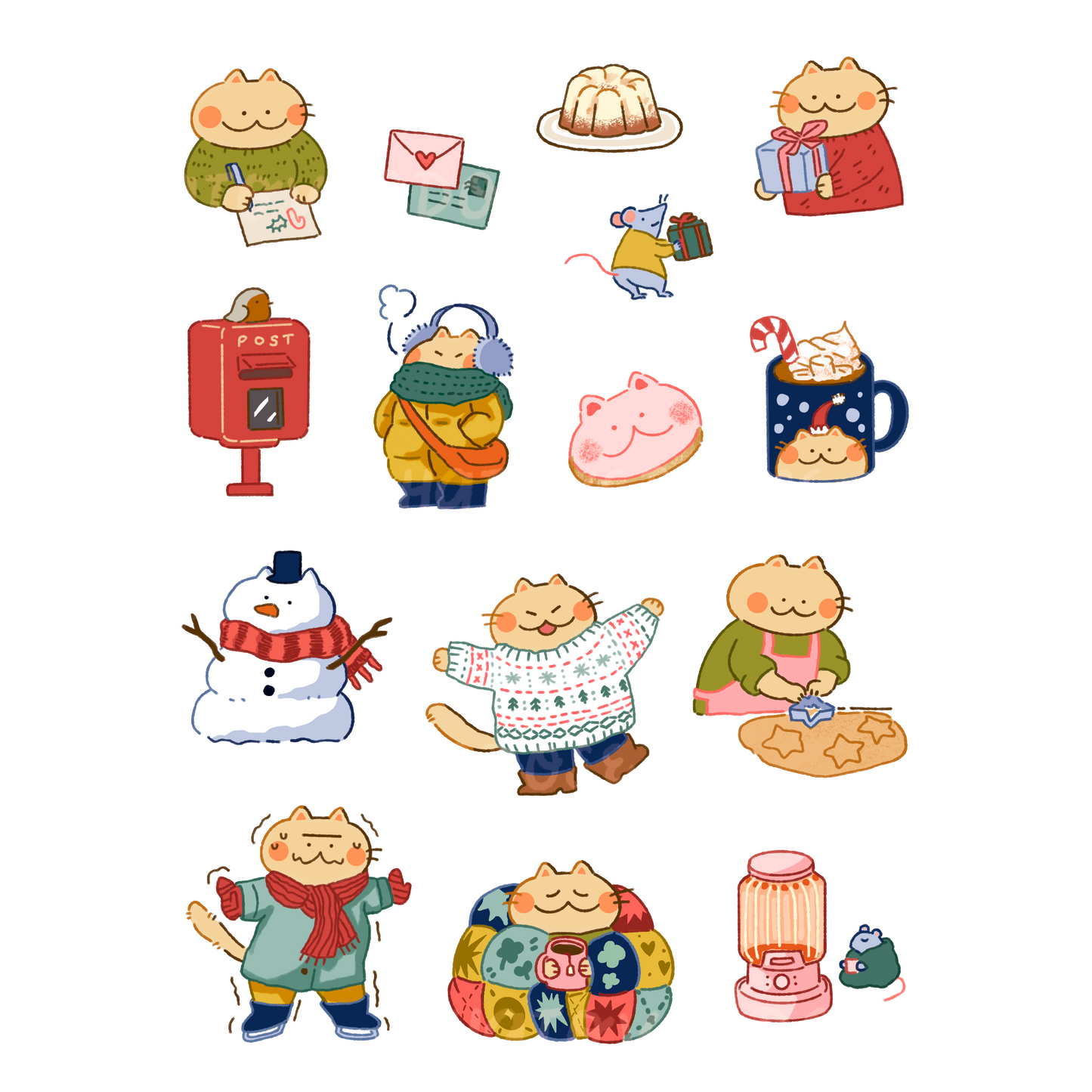 Small Things Sticker Sheet Bundle (#001 - #006)