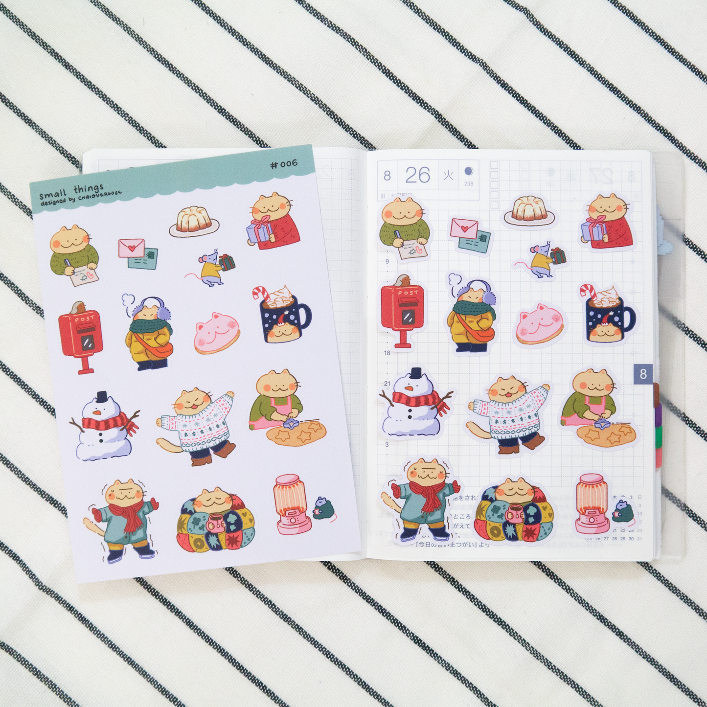 Winter Time - Small Things Planner Sticker Sheet #006