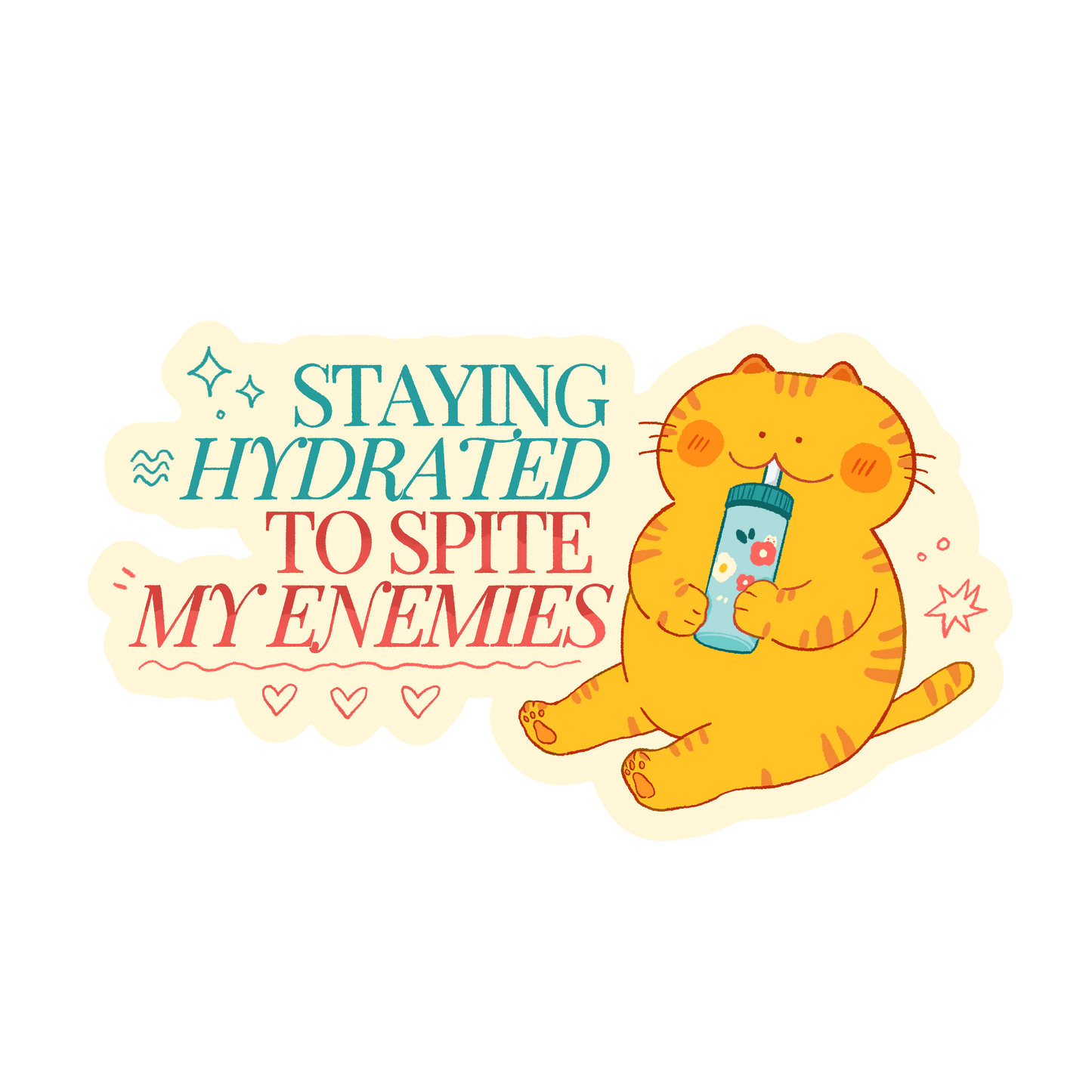 Hydration Sticker