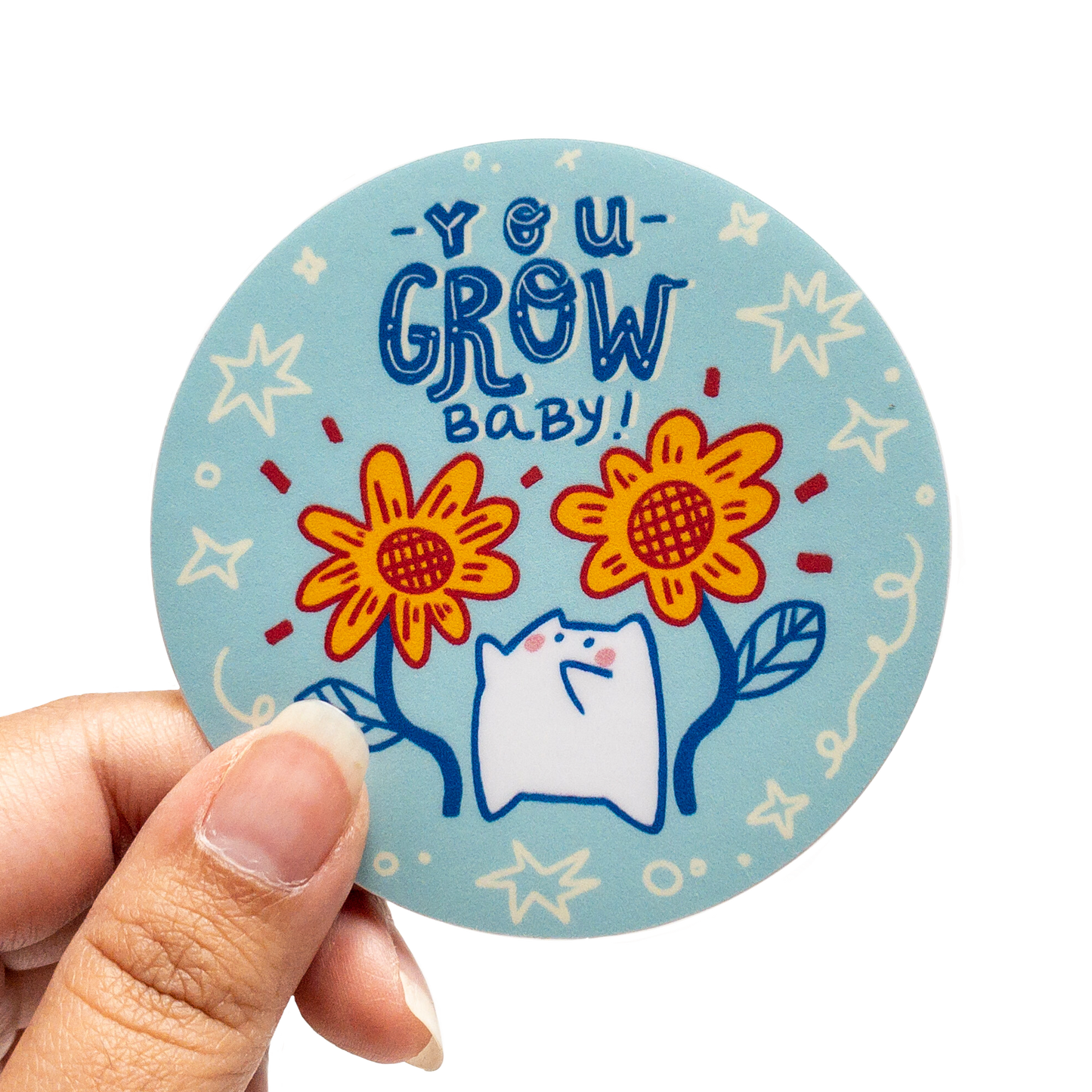 You Grow Baby Sticker