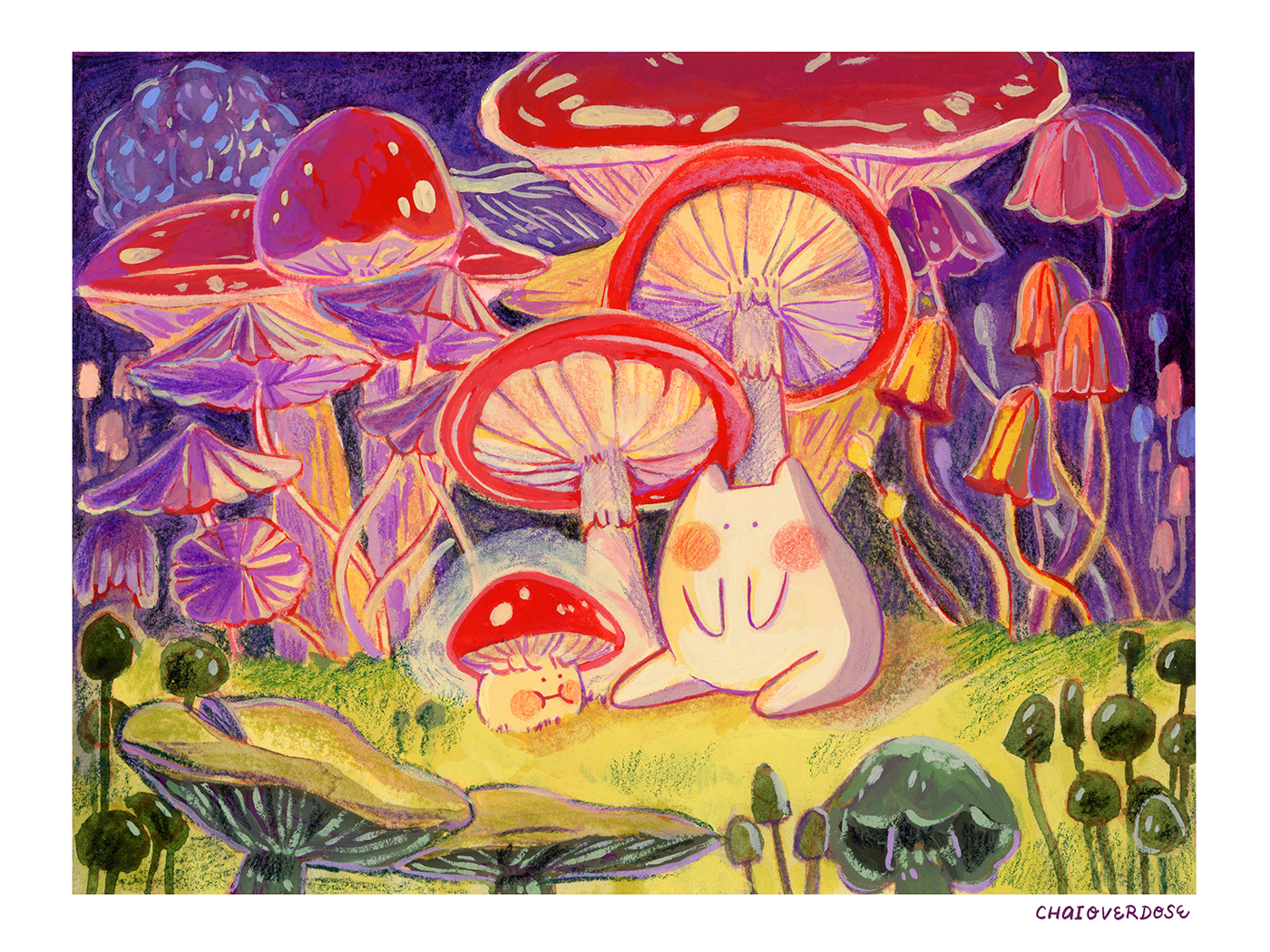 Magic Mushie Art Print