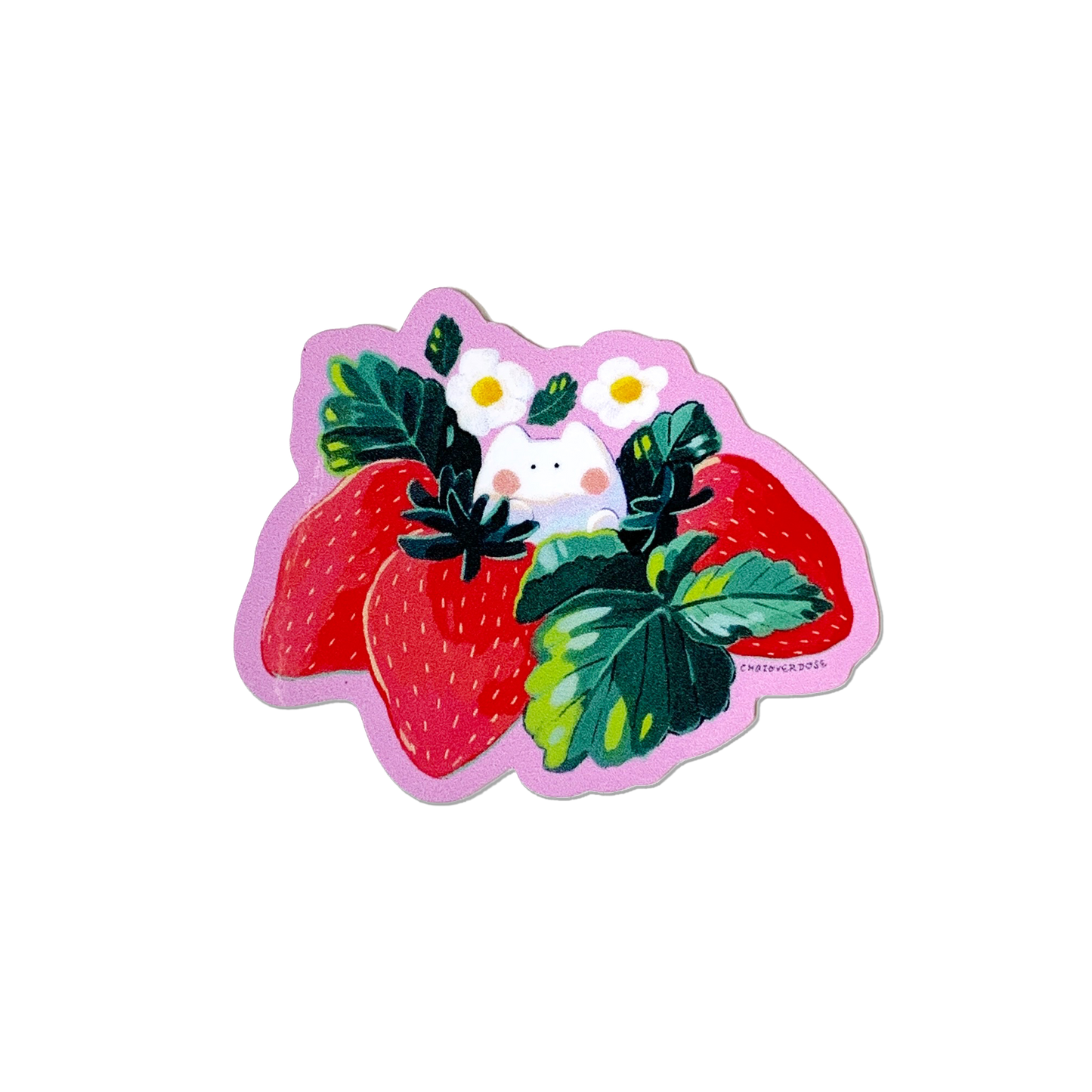 Strawberry Summer Sticker