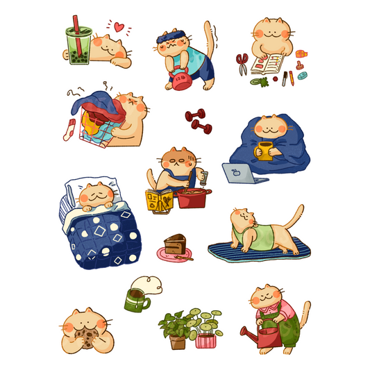 Daily Tasks- Small Things Planner Sticker Sheet #001