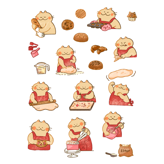 Baking Time - Small Things Planner Sticker Sheet #004