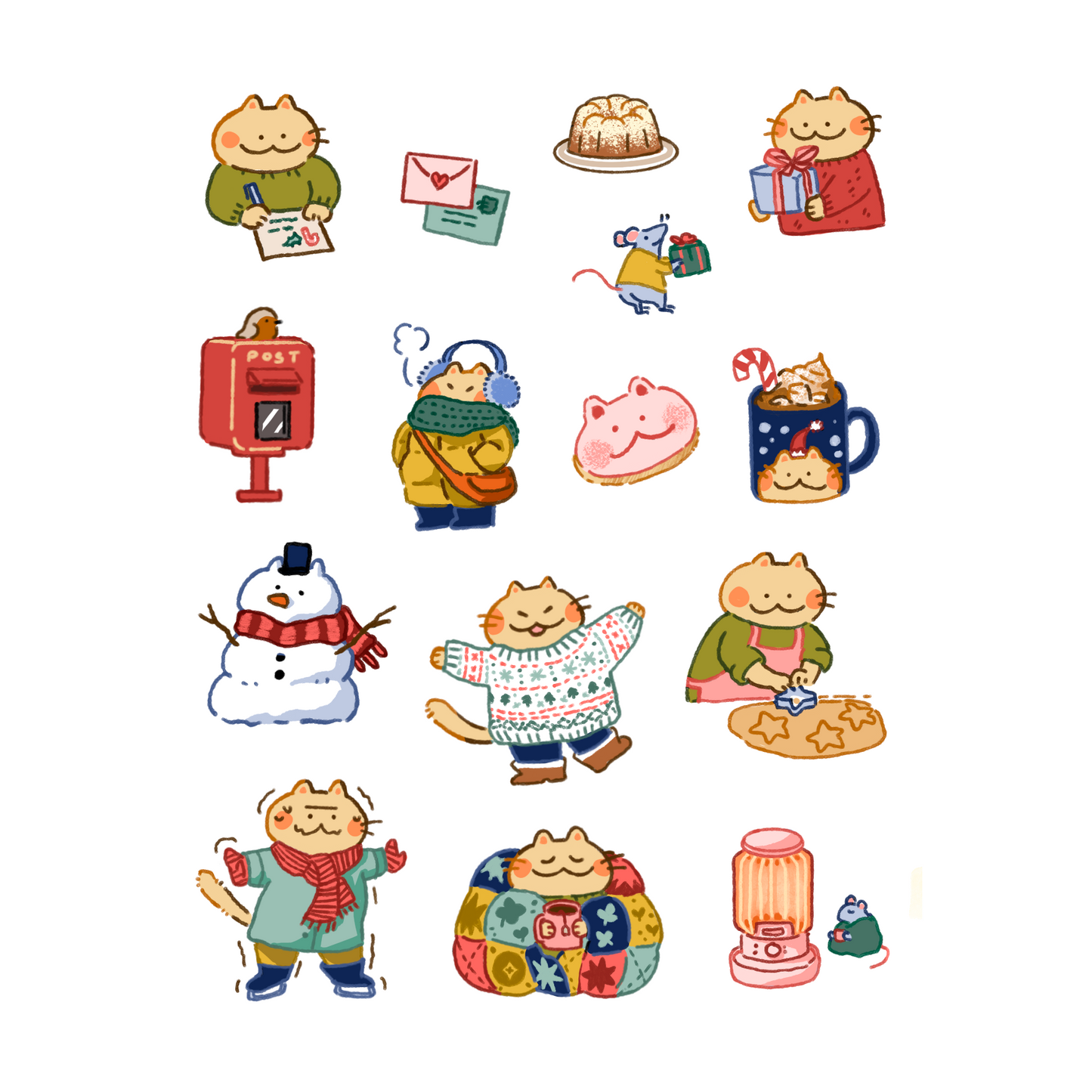 Small Things Sticker Sheet Bundle (#001 - #006)