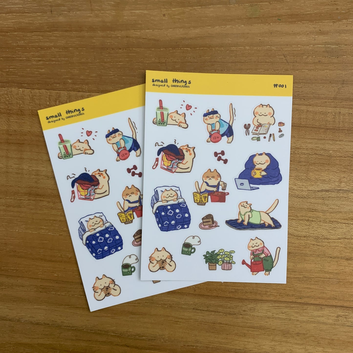 Daily Tasks- Small Things Planner Sticker Sheet #001