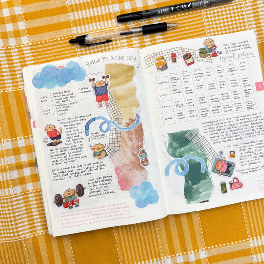 Gym Life Sticker Sheet