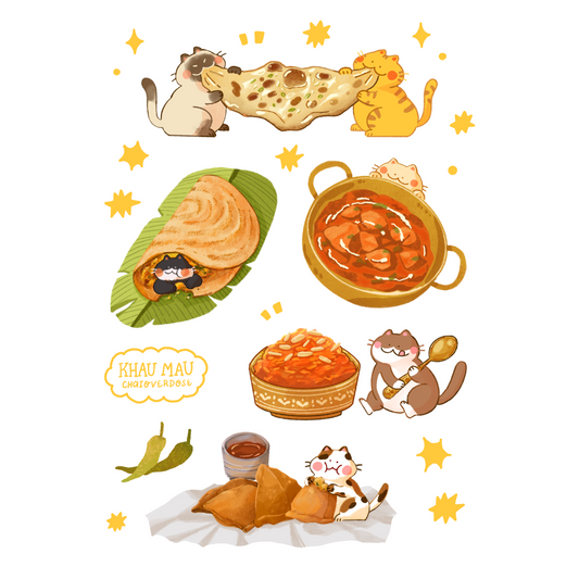 Khau Mau Sticker Sheet