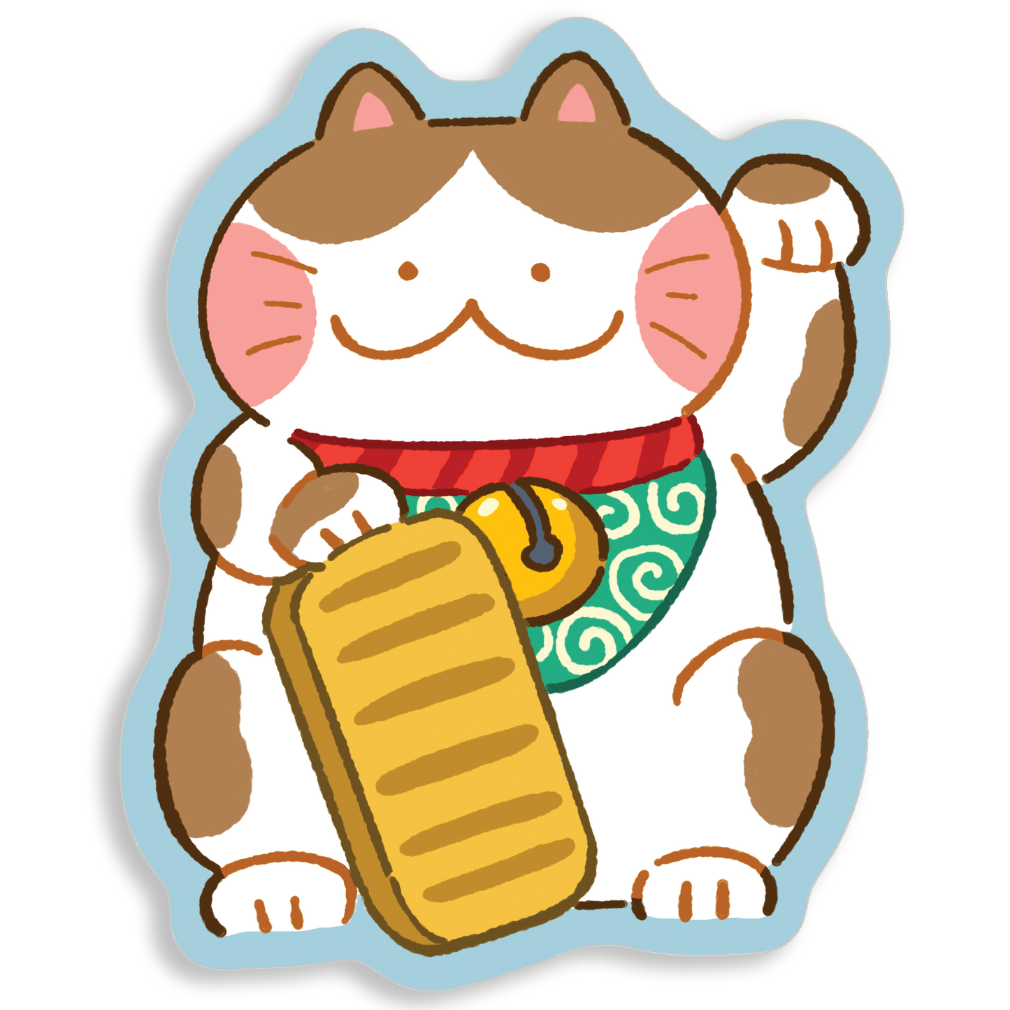 Lucky Cat Sticker