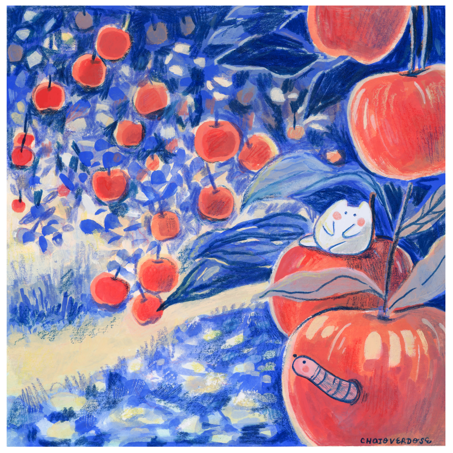 Apple Tree Afternoon Art Print