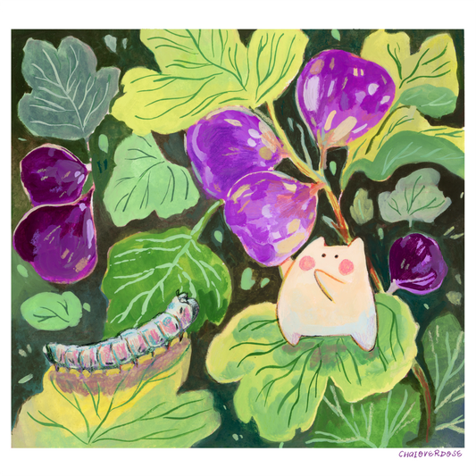Fantastic Figs Art Print