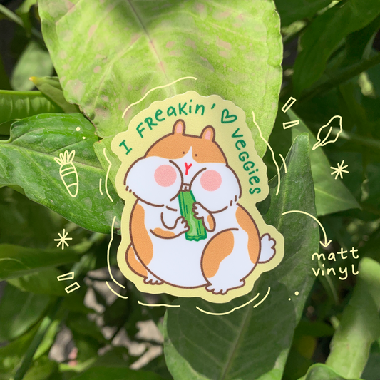 Veggie Love Sticker