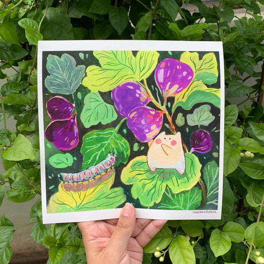 Fantastic Figs Art Print