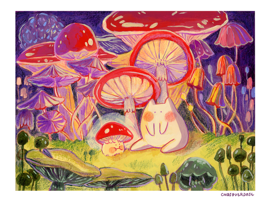 Magic Mushie Art Print