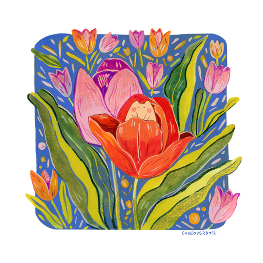 Tulip Love Art Print