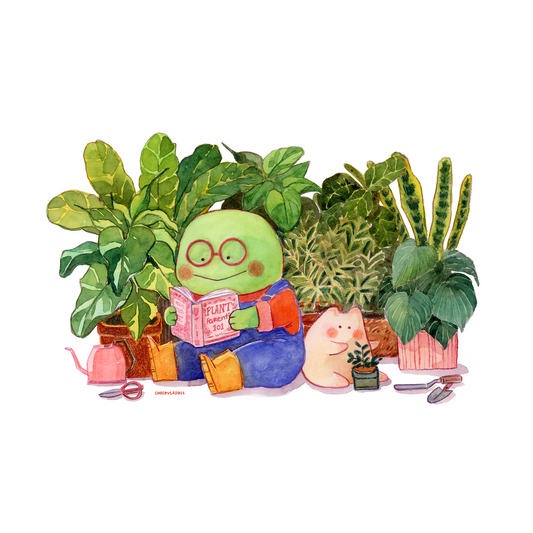 Plant Parenting 101 Art Print
